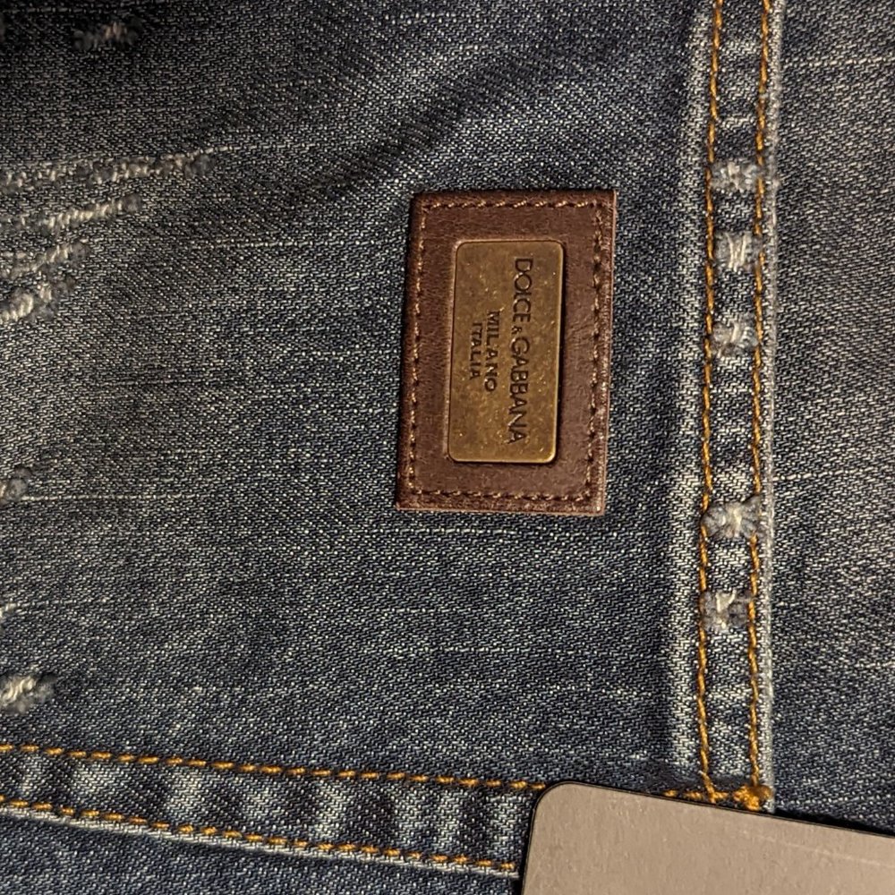 DOLCE & GABBANA Jeans  Blue Denim